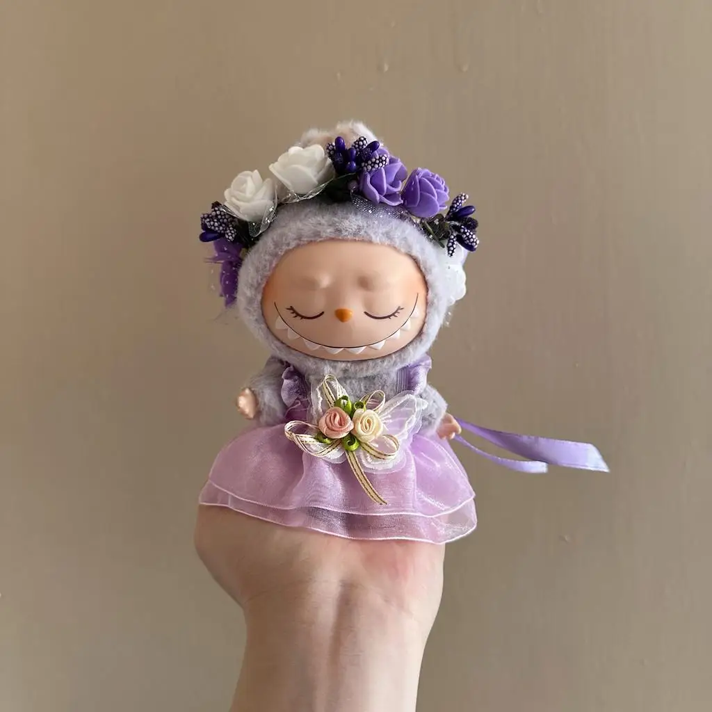 Mini Doll'S Clothes Outfit Accessories For 15-17cm Ropa Labubu and 10cm cotton doll Princess style strap skirt Clothing
Mini Doll'S Clothes Outfit Accessories For 15-17cm Ropa Labubu and 10cm cotton doll Princess style strap skirt Clothing