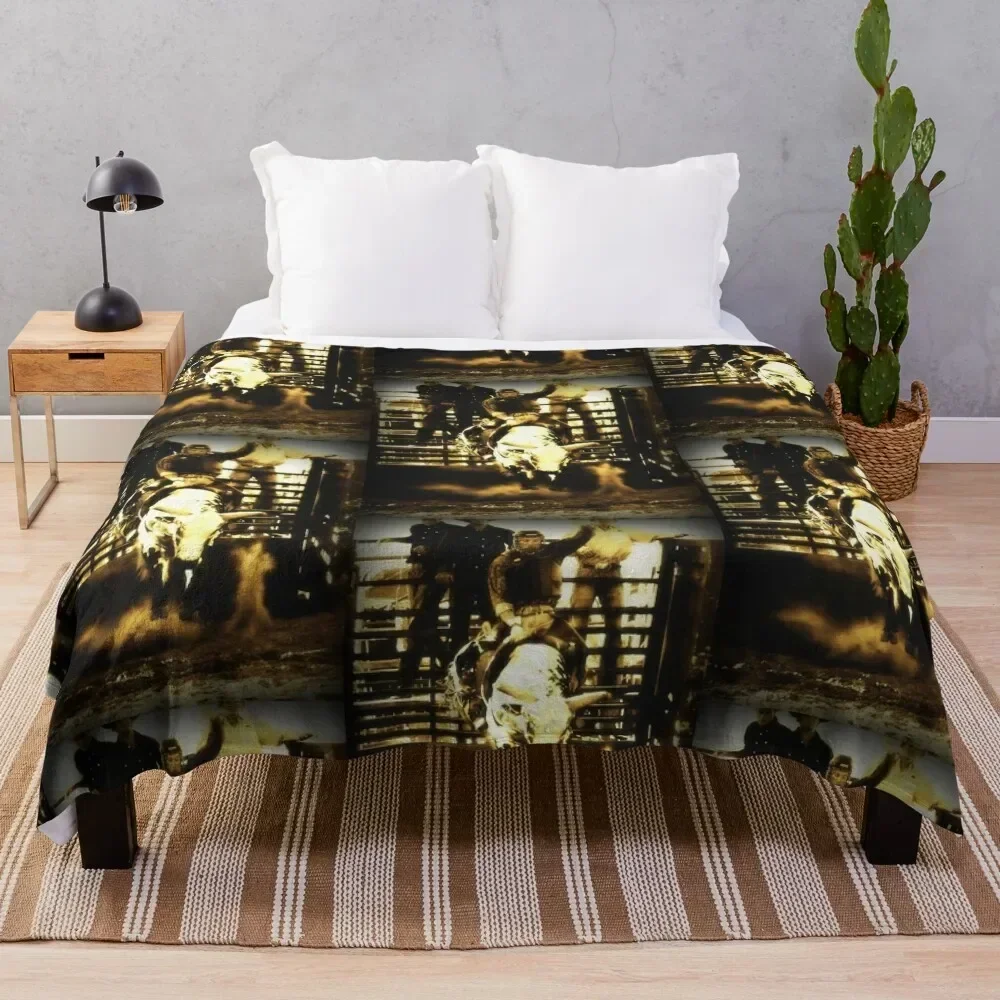 Bull Riding Rodeo Cowboy Rustic Country Western Throw Blanket Warm Comfortable Blanket for Office Napping
Bull Riding Rodeo Cowboy Rustic Country Western Throw Blanket Warm Comfortable Blanket for Office Napping