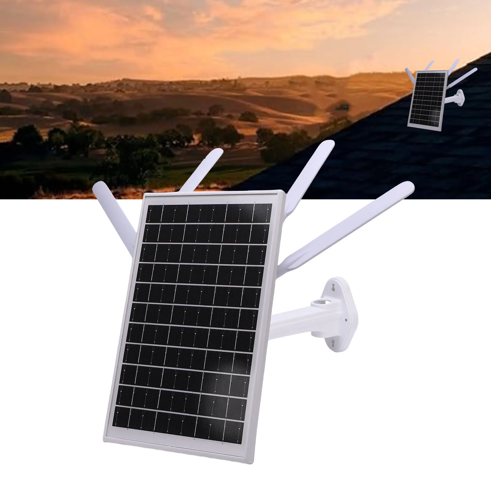Solar WiFi 6 Extender IP66 Water Proof Solar Wifi Repeater 18000 MAh Battery 150M Long Range with SIM Card Slot for Camping RVs
Solar WiFi 6 Extender IP66 Water Proof Solar Wifi Repeater 18000 MAh Battery 150M Long Range with SIM Card Slot for Camping RVs