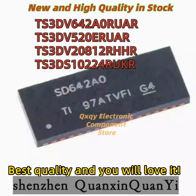 10 шт. новый TS3DV642A0RUAR SD642AO SD642A0 TS3DV520ERUAR SD520E TS3DV20812RHHR SY812 TS3DS10224RUKR ZTB
10 шт. новый TS3DV642A0RUAR SD642AO SD642A0 TS3DV520ERUAR SD520E TS3DV20812RHHR SY812 TS3DS10224RUKR ZTB