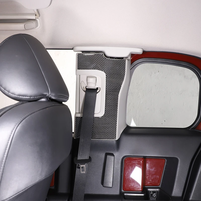 Soft Carbon Fiber Car Inner B-Pillar Seat Belt Anti Scratch Panel Trim Sticker For Toyota FJ Cruiser 2007-2021 Car Accessories
Soft Carbon Fiber Car Inner B-Pillar Seat Belt Anti Scratch Panel Trim Sticker For Toyota FJ Cruiser 2007-2021 Car Accessories
