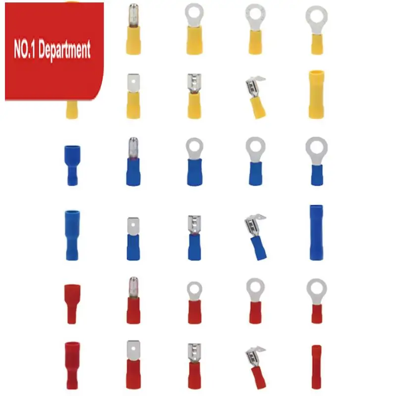 ABRM-1200Pcs Wire Connector Insulated Electrical Wire Terminals Wire Crimp Connector Ring Spade Butt Connector Waterproof Kit
ABRM-1200Pcs Wire Connector Insulated Electrical Wire Terminals Wire Crimp Connector Ring Spade Butt Connector Waterproof Kit