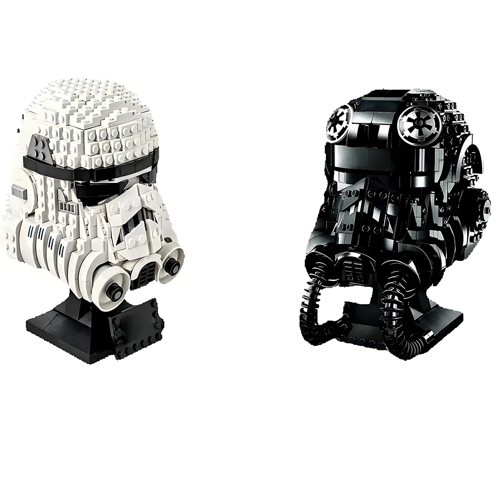 MOC 75276 Шлем штурмовика 75274 TIE Истребитель Космический корабль Боевая модель Строительный блок Архитектура Образовательная сборка Модель игрушки
MOC 75276 Шлем штурмовика 75274 TIE Истребитель Космический корабль Боевая модель Строительный блок Архитектура Образовательная сборка Модель игрушки