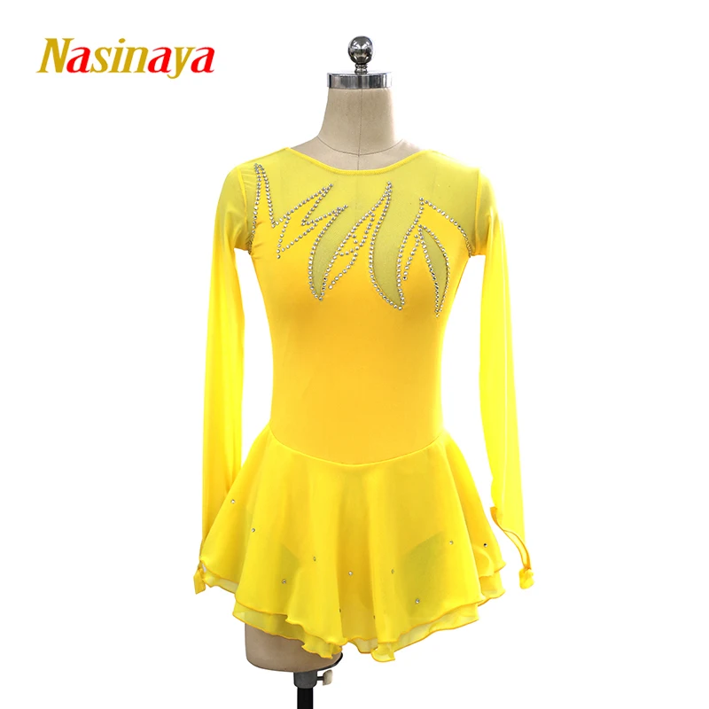 Women's And Children's Figure Skating Clothing Competition Training Dress Rhythmic Gymnastics Performance Long Sleeve Orange
Women's And Children's Figure Skating Clothing Competition Training Dress Rhythmic Gymnastics Performance Long Sleeve Orange