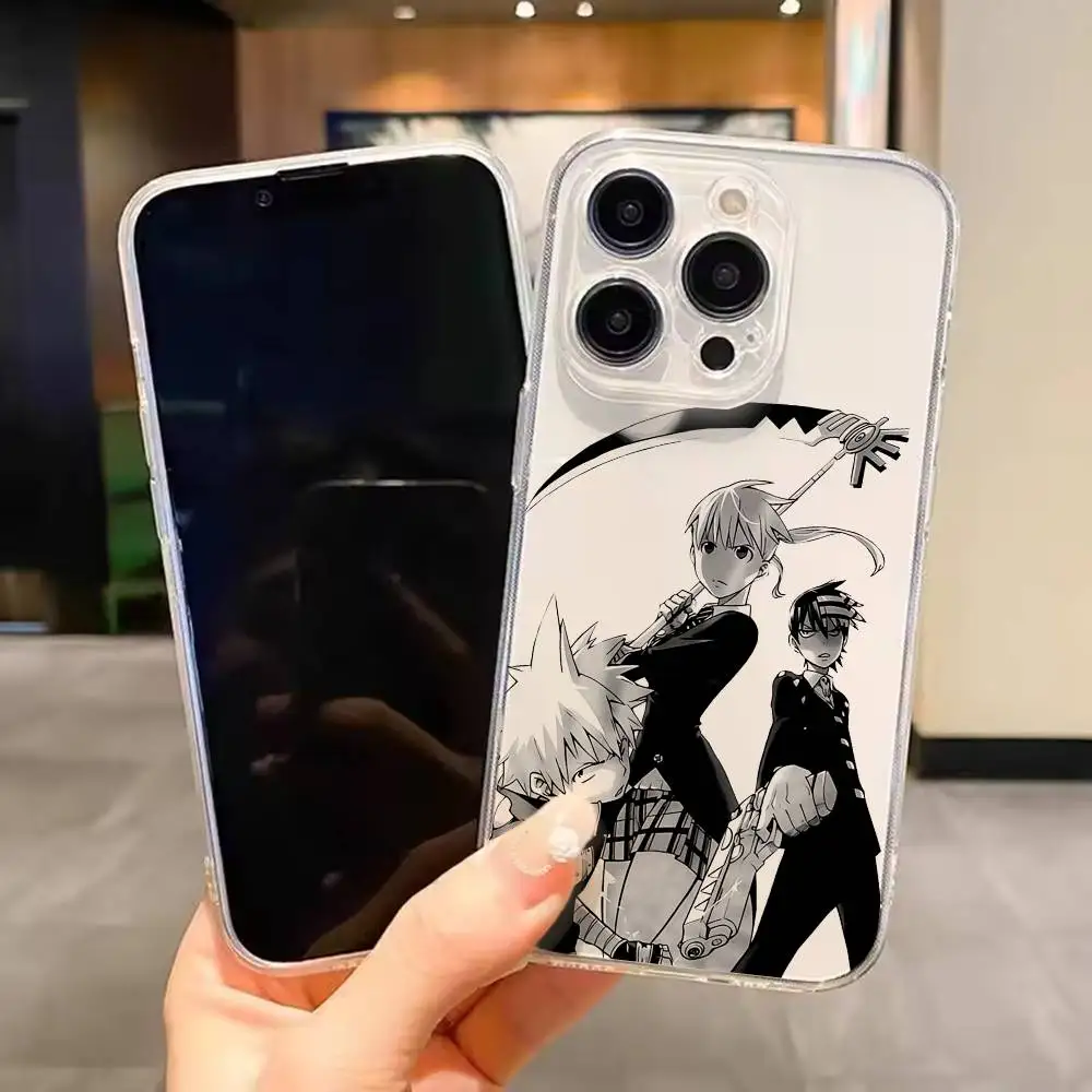 SOUL EATER JP Manga Anime For iPhone 17 16 15 14 13 12 11 Mini Pro Max Plus Transparent Phone Case
SOUL EATER JP Manga Anime For iPhone 17 16 15 14 13 12 11 Mini Pro Max Plus Transparent Phone Case