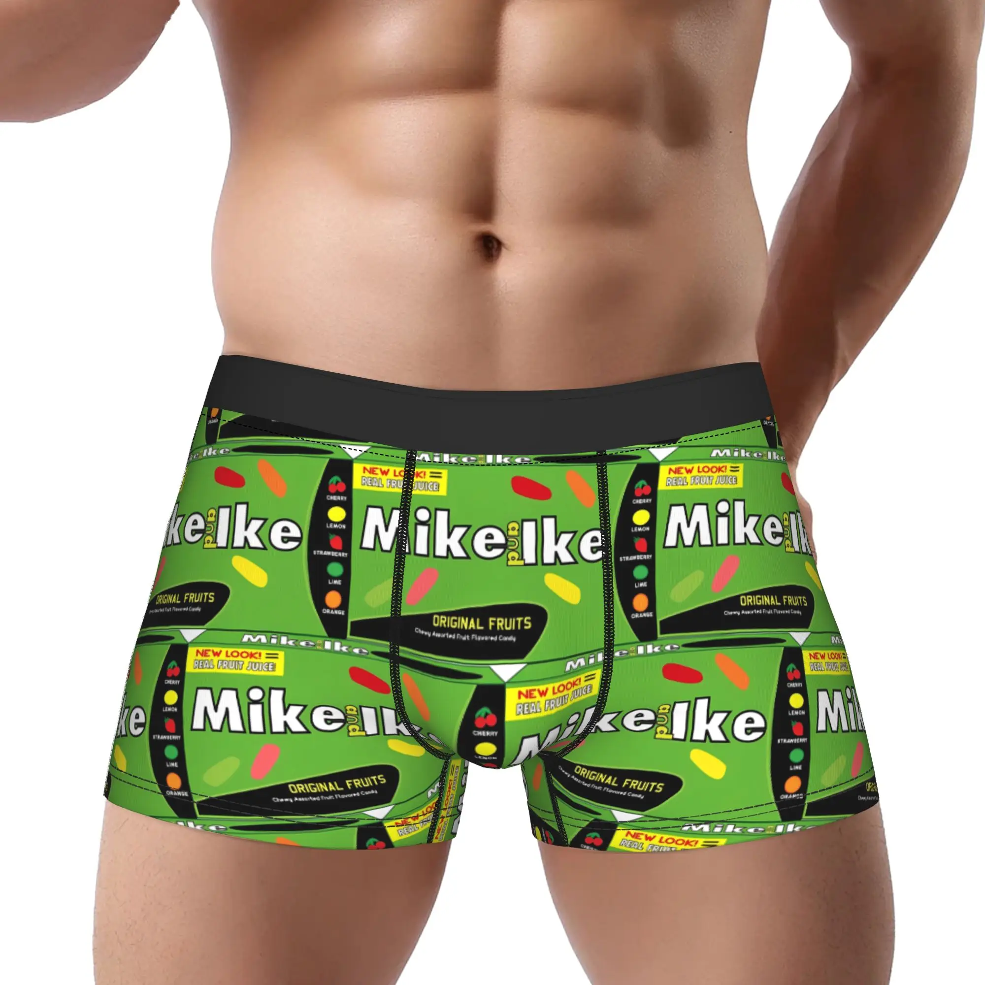 Green Mike and Ike Underpants Homme Panties Man Underwear Ventilate Shorts Boxer Briefs
Green Mike and Ike Underpants Homme Panties Man Underwear Ventilate Shorts Boxer Briefs