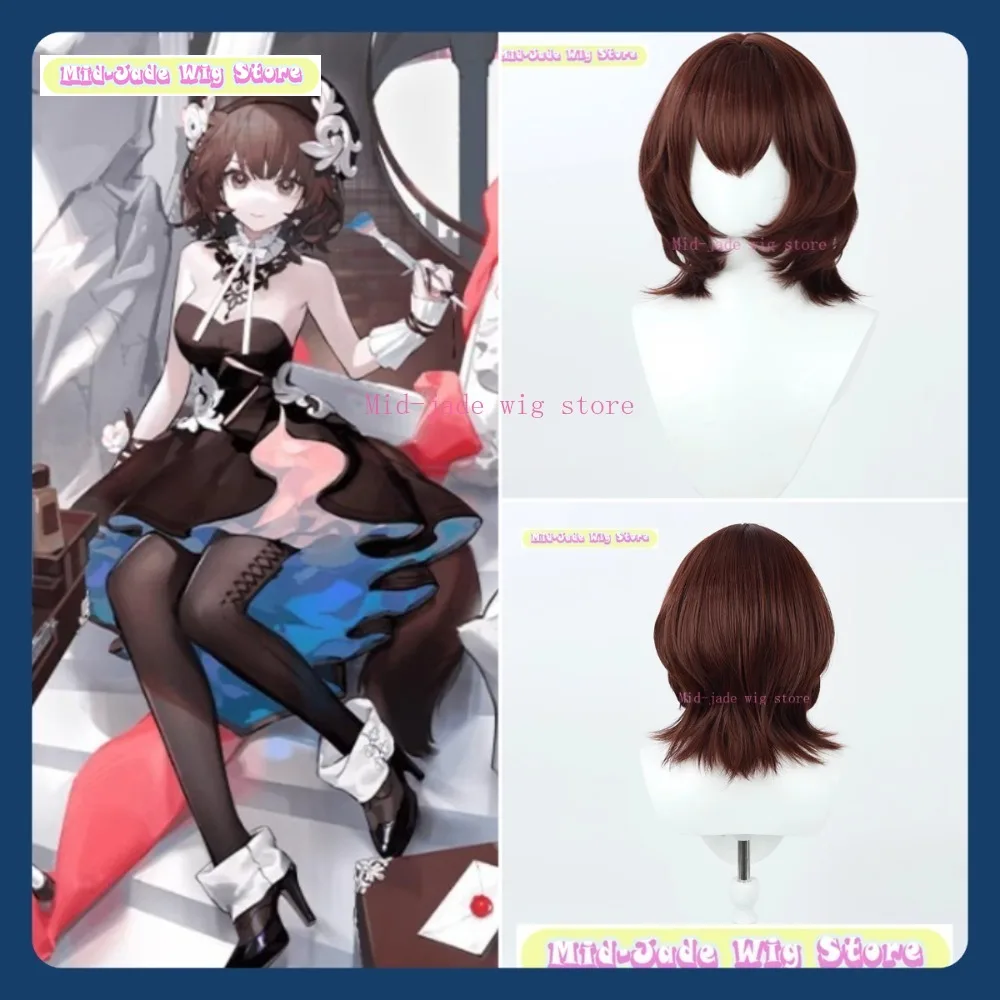 Mid-jade Wig Store Arknights 4th Anniversary Roberta Cosplay Wig Anime Game Role-playing Halloween Costume Props Synthetic Hair
Mid-jade Wig Store Arknights 4th Anniversary Roberta Cosplay Wig Anime Game Role-playing Halloween Costume Props Synthetic Hair