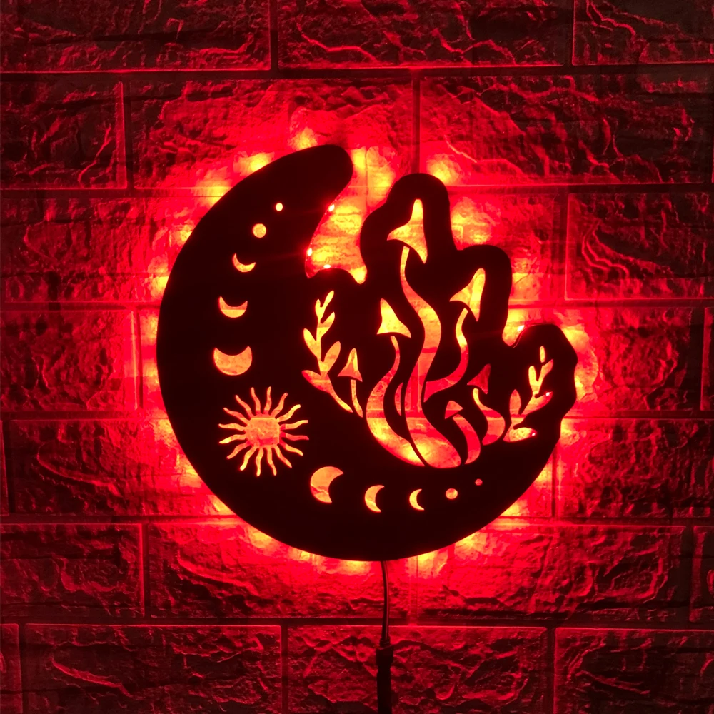 ZK50 Cool Glowing Moon Color Changing LED Wall Lamp Remote Control Bedside Decoration Atmosphere Night Light USB Plug-in Model
ZK50 Cool Glowing Moon Color Changing LED Wall Lamp Remote Control Bedside Decoration Atmosphere Night Light USB Plug-in Model