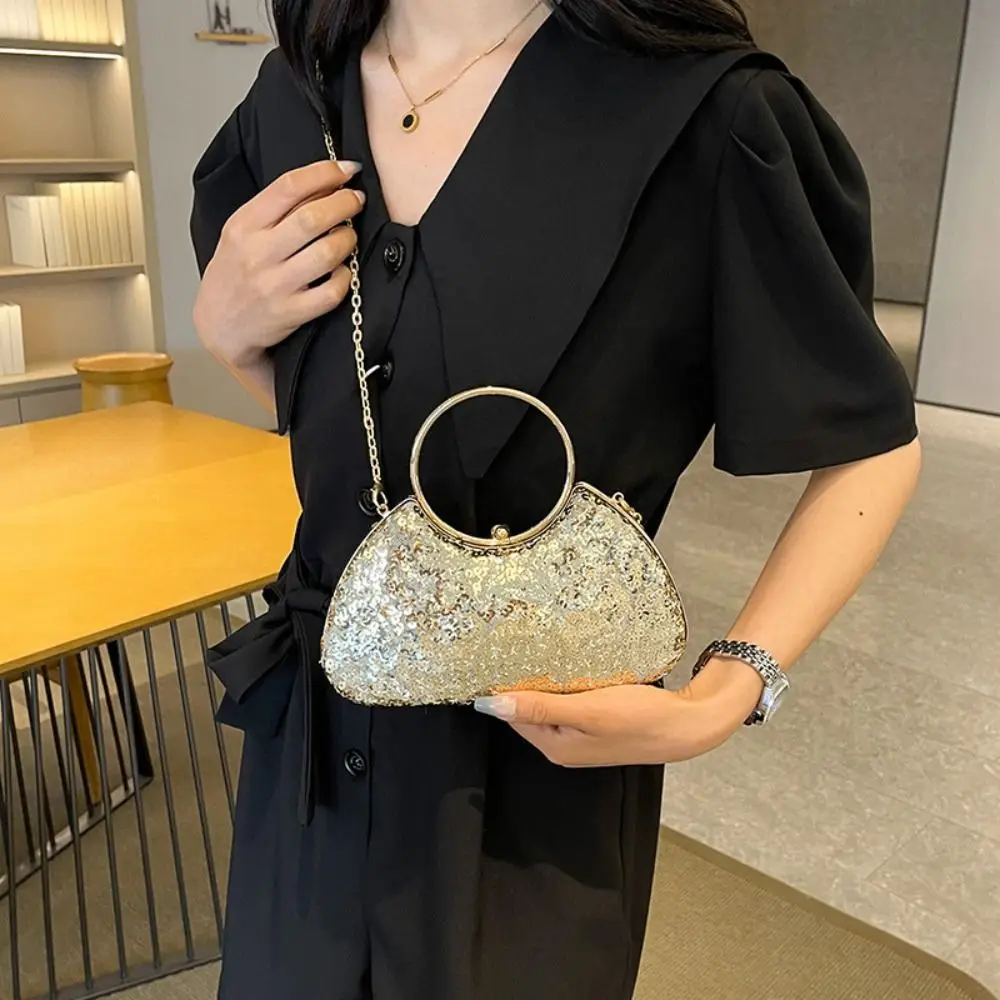 French Sequin Evening Banquet Bag Rhinestone Glitter Box Handbag Shoulder Bag Large Capacity Ladies Clutch Bag Women
French Sequin Evening Banquet Bag Rhinestone Glitter Box Handbag Shoulder Bag Large Capacity Ladies Clutch Bag Women
