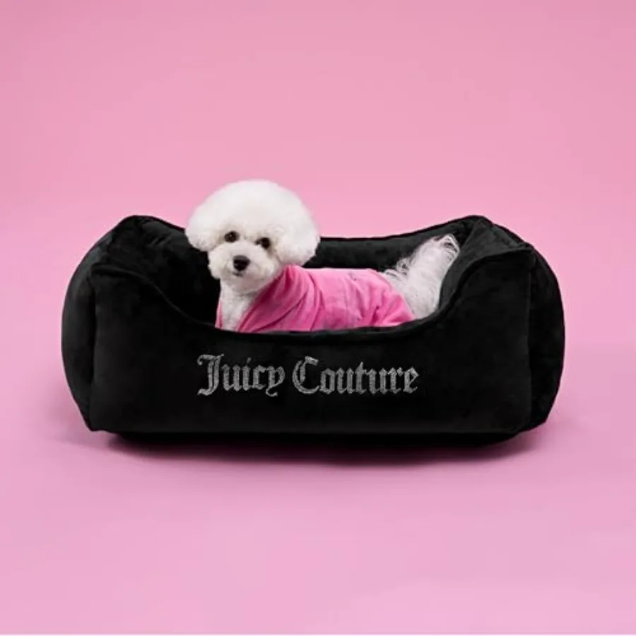 Crown Bling Pet Bed for Dogs and Cats - Small plush velvet rose gold ultra-soft orthopedic support with raised rim
Crown Bling Pet Bed for Dogs and Cats - Small plush velvet rose gold ultra-soft orthopedic support with raised rim