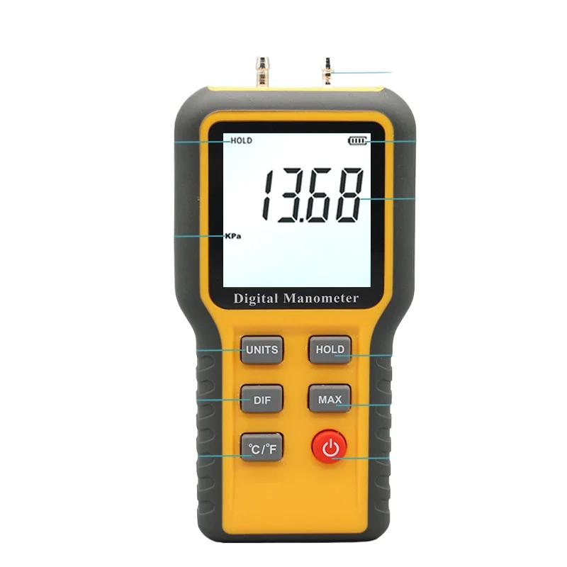 Negative pressure gauge for crankcase ventilation, digital vacuum pressure gauge, positive pressure, negative pressure
Negative pressure gauge for crankcase ventilation, digital vacuum pressure gauge, positive pressure, negative pressure