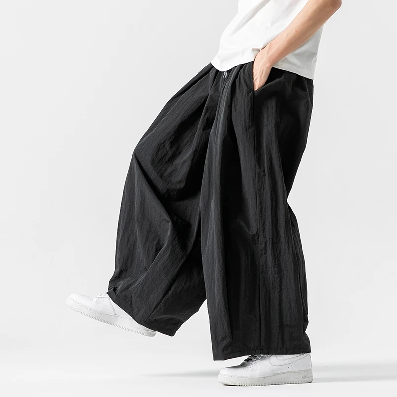 Men Cargo Pants Harajuku Wide Leg Pants Male Casual Loose Harem Trouser Elastic Waist Men Woman Straight Pants New Streetwear
Men Cargo Pants Harajuku Wide Leg Pants Male Casual Loose Harem Trouser Elastic Waist Men Woman Straight Pants New Streetwear