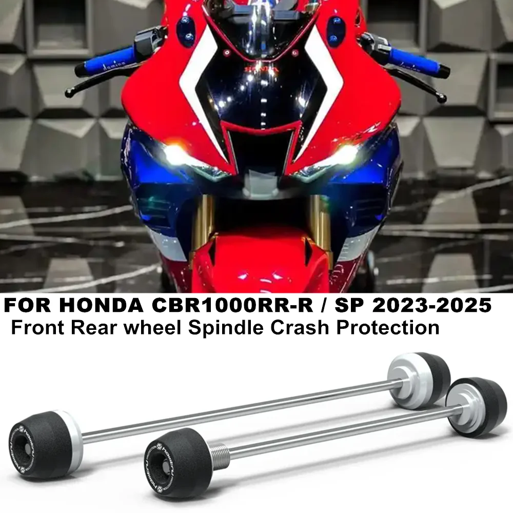 Motorcycle Front & Rear Axle Fork Crash Sliders Wheel Protection For Honda CBR1000RR-R SP CBR1000RRR SP 2020-2025
Motorcycle Front & Rear Axle Fork Crash Sliders Wheel Protection For Honda CBR1000RR-R SP CBR1000RRR SP 2020-2025
