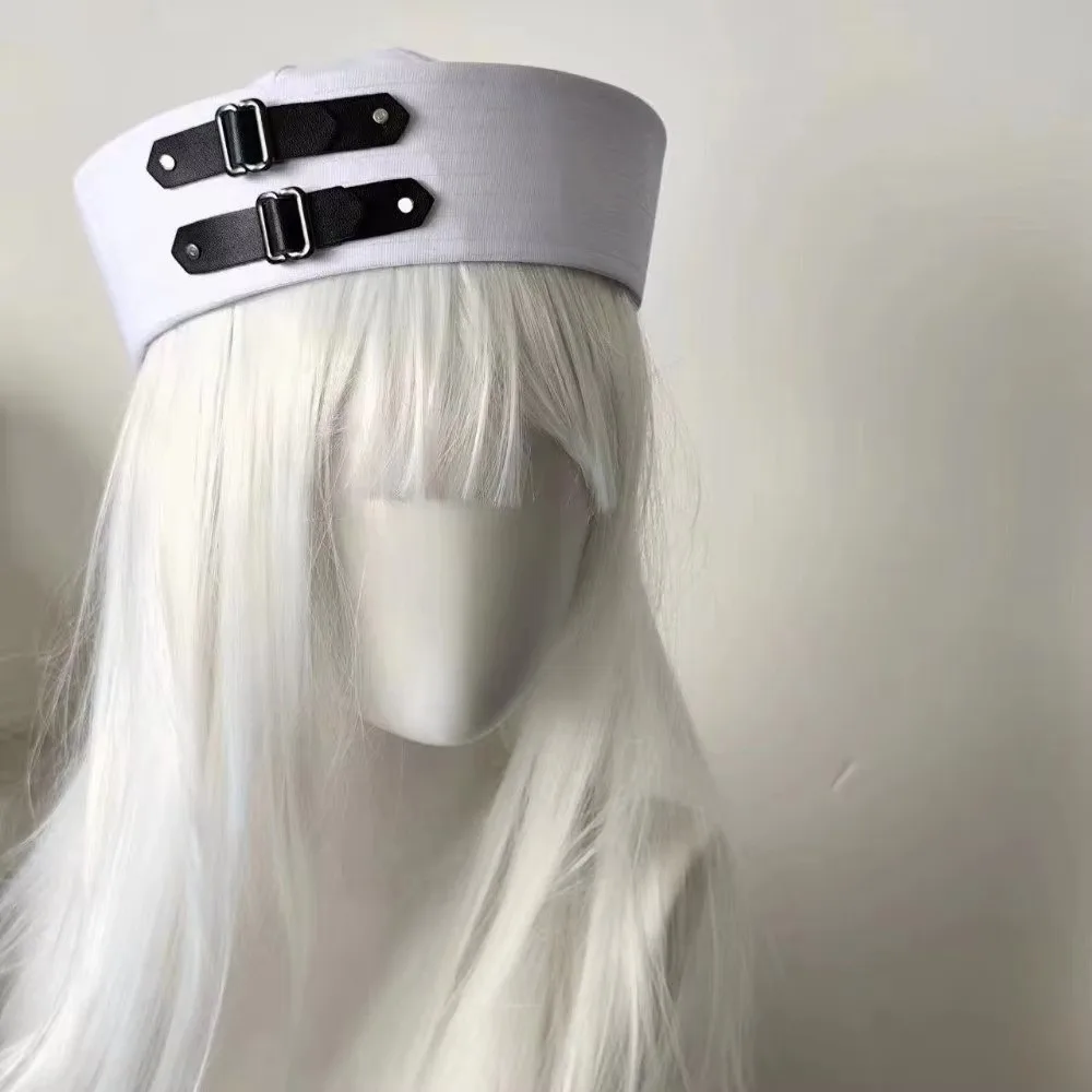 New Y2K Black Leather Buckle Sailor Hat PU Chain Sweet Captain Hat Versatile Gift Cosplay Sailor Hat Seaside Photos
New Y2K Black Leather Buckle Sailor Hat PU Chain Sweet Captain Hat Versatile Gift Cosplay Sailor Hat Seaside Photos