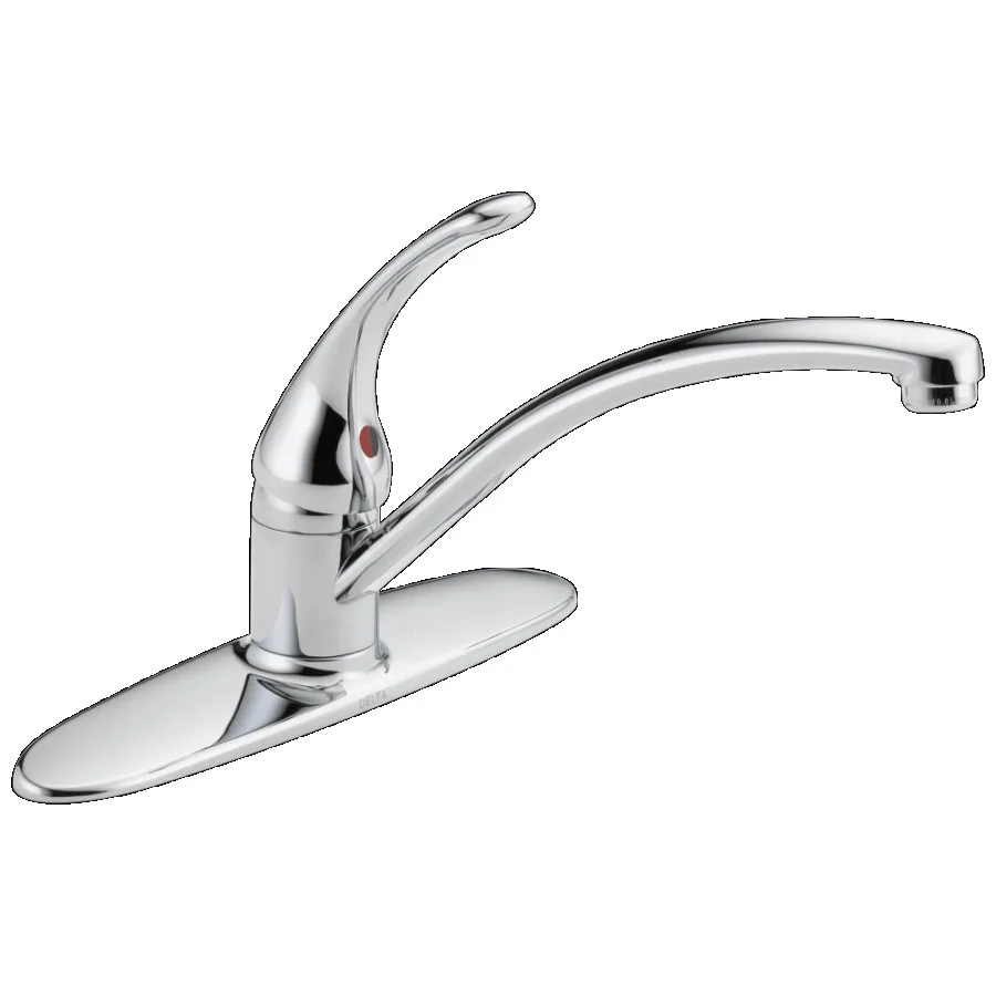 Delta Foundations Single-Handle Kitchen Faucet - B1310LF - Chrome
Delta Foundations Single-Handle Kitchen Faucet - B1310LF - Chrome