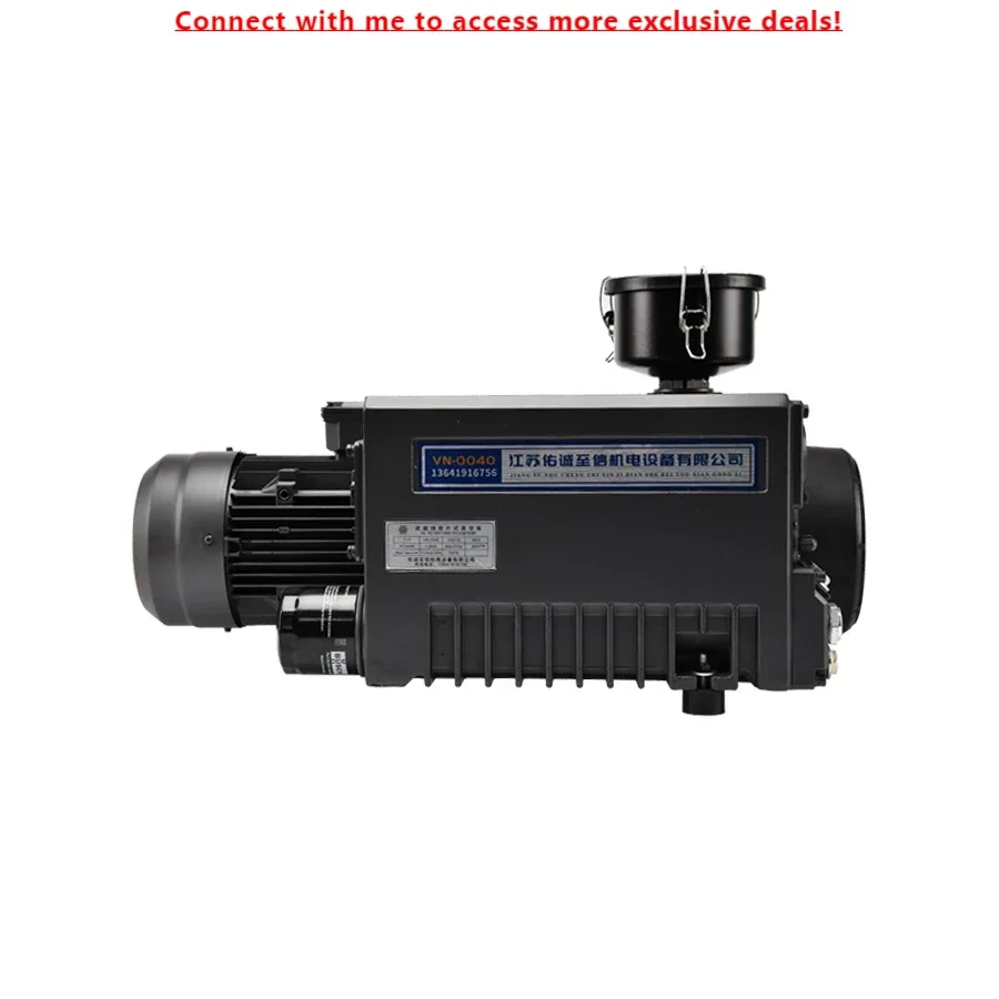 380v 2HP Industrial Rotary Vane Vacuum Pump VN-0040 Vacuum Pump For CNC Milking Dental Machine
380v 2HP Industrial Rotary Vane Vacuum Pump VN-0040 Vacuum Pump For CNC Milking Dental Machine