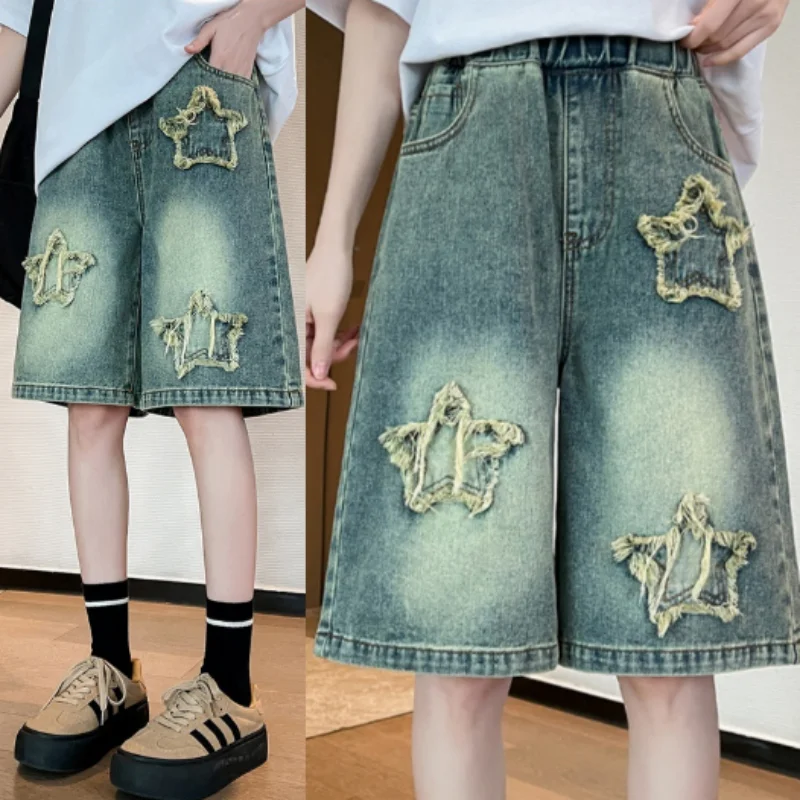 ZXRYXGS Hot Selling 2025 Summer New Deckle Edge Denim Wide Leg Skirts Women's Clothing Temperament Trend Skirts
ZXRYXGS Hot Selling 2025 Summer New Deckle Edge Denim Wide Leg Skirts Women's Clothing Temperament Trend Skirts