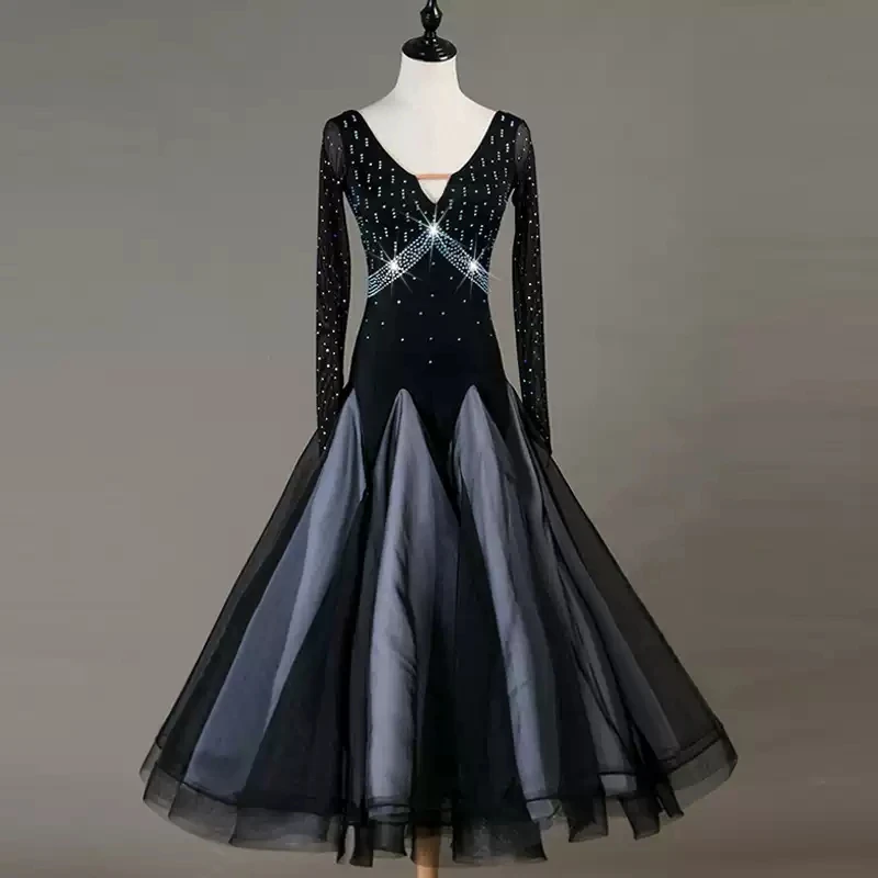 New Dress For Prom Evening Ballroom Modern Dance Clothes Girls Costume Fashion Adult Competition Stage Woman Waltz Practice Wear
New Dress For Prom Evening Ballroom Modern Dance Clothes Girls Costume Fashion Adult Competition Stage Woman Waltz Practice Wear