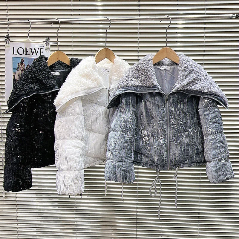 Girl Cotton Clothing Autumn Winter New Kawaii Children's Clothing Kids Hoodies Velvet Sequins Short Style Cotton Coat
Girl Cotton Clothing Autumn Winter New Kawaii Children's Clothing Kids Hoodies Velvet Sequins Short Style Cotton Coat