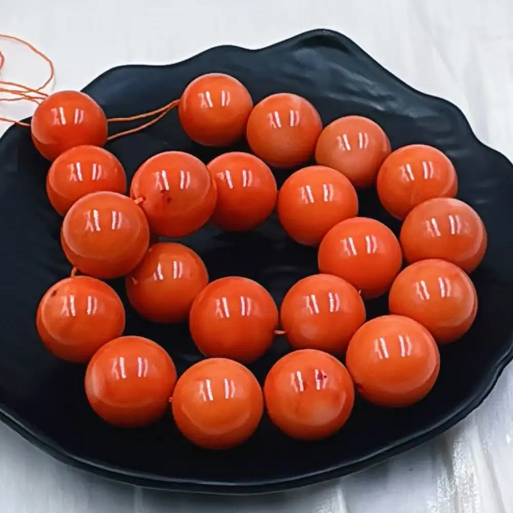 18mm Very Big Extra Large Genuine Natural Sea Bamboo Orange Coral Gem Round Beads for Jewelry Making DIY Bracelet Necklace
18mm Very Big Extra Large Genuine Natural Sea Bamboo Orange Coral Gem Round Beads for Jewelry Making DIY Bracelet Necklace