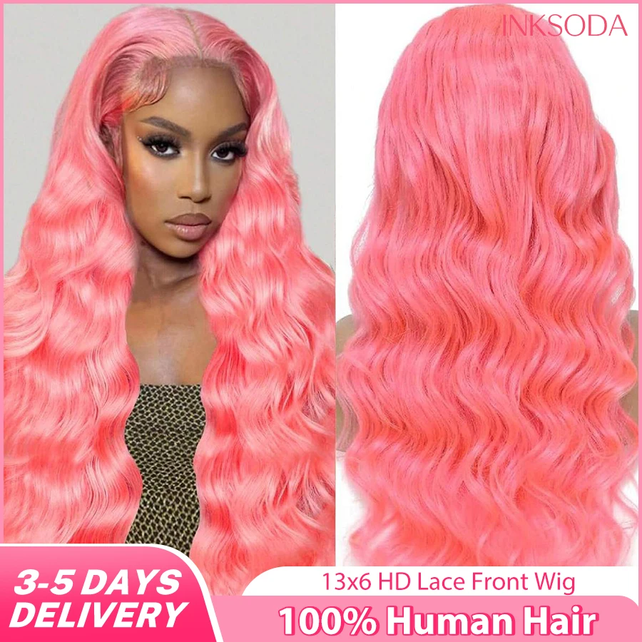 Pink Body Wave Wigs 13x6 Colored HD Lace Front Wig 13x4 Lace Brazilian Transparent 30 Inch Human Hair For Women Pre Plucked
Pink Body Wave Wigs 13x6 Colored HD Lace Front Wig 13x4 Lace Brazilian Transparent 30 Inch Human Hair For Women Pre Plucked