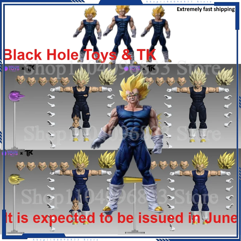 Black Hole Toys & TK Dragon Ball Z SHF Super Saiyan SSJ Majin Vegeta Battle Damage Vegeta Anime Action Figures Models Collector 
Black Hole Toys & TK Dragon Ball Z SHF Super Saiyan SSJ Majin Vegeta Battle Damage Vegeta Anime Action Figures Models Collector