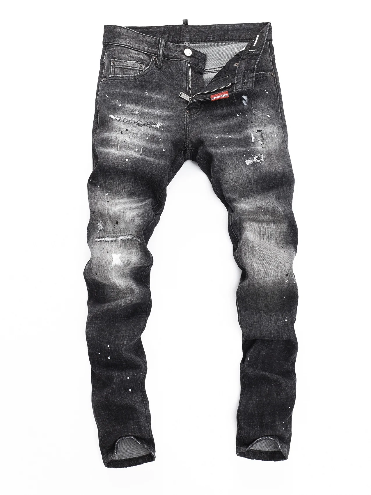 New Men's Slim Fit Jeans D2 Distred Waed Cotton Lycra Elastic Ankle Pants Casual Wear Youth Trend Autumn Spring Wear
New Men's Slim Fit Jeans D2 Distred Waed Cotton Lycra Elastic Ankle Pants Casual Wear Youth Trend Autumn Spring Wear