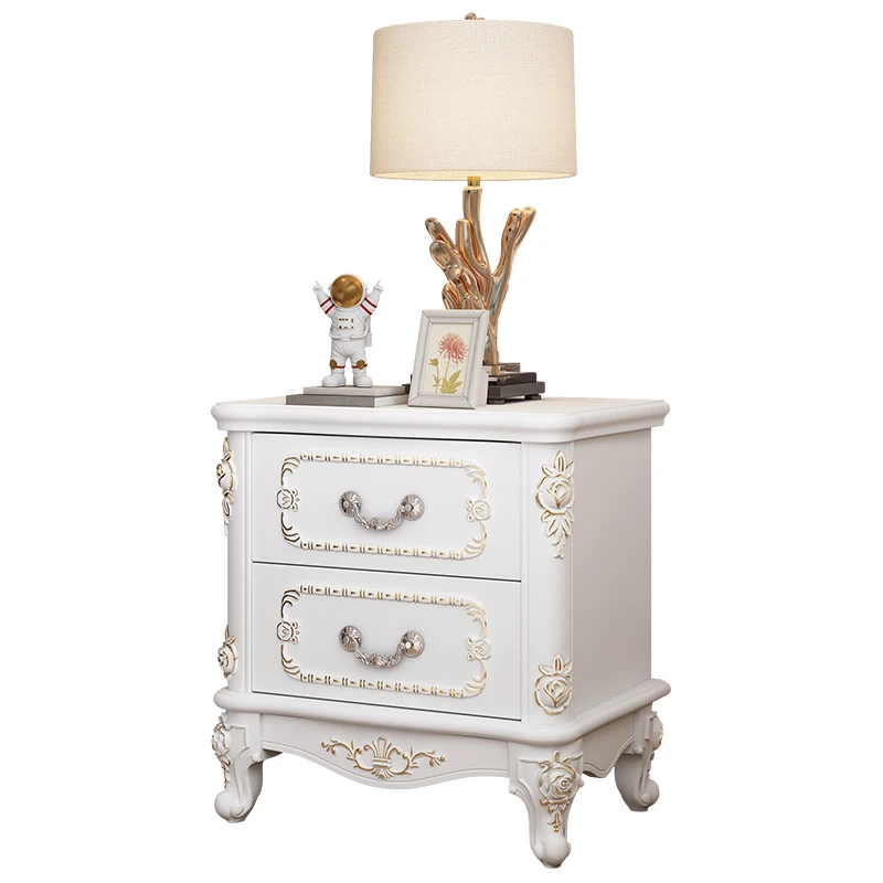 European bedside table Internet celebrities ins small apartment locker light luxury white bedside cabinet chest
European bedside table Internet celebrities ins small apartment locker light luxury white bedside cabinet chest
