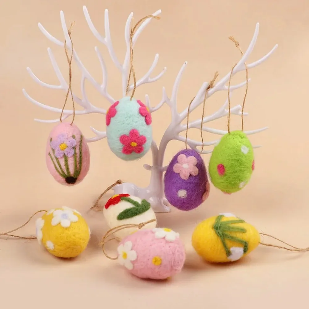 12 Piece Flower Dot Pattern Felt Foam Easter Egg Pendant Colorful DIY Easter Egg Ornaments Handmade Easter Party Decoration Home
12 Piece Flower Dot Pattern Felt Foam Easter Egg Pendant Colorful DIY Easter Egg Ornaments Handmade Easter Party Decoration Home