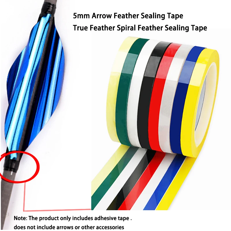 1 Roll 5mm Archery spiral feather sealing tape 66m Adhesive Fletching Glue Tape for Shooting Accessorie
1 Roll 5mm Archery spiral feather sealing tape 66m Adhesive Fletching Glue Tape for Shooting Accessorie