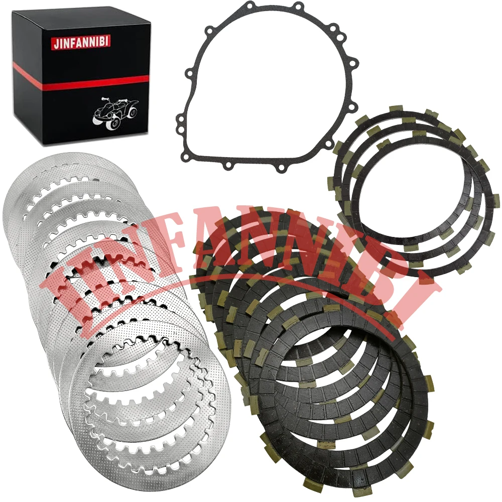 Clutch Friction Steel Plates Kit For Yamaha YXZ1000 YXZ1000R EPS YXZ10YM 2016-2020 2021 2022 2023 2024
Clutch Friction Steel Plates Kit For Yamaha YXZ1000 YXZ1000R EPS YXZ10YM 2016-2020 2021 2022 2023 2024