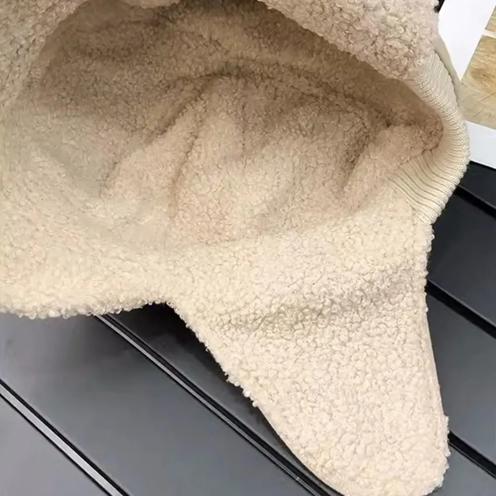 Outdoors Plush Bomber Hat Thick Windproof Ushanka Fur Hat Warm Winter Cap for Men Women
Outdoors Plush Bomber Hat Thick Windproof Ushanka Fur Hat Warm Winter Cap for Men Women