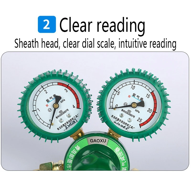 Oxygen regulator Oxygen Gas Bottle Regulators O2 Reducing Pressure Inhaler Acetylene Double Gauge Regulator
Oxygen regulator Oxygen Gas Bottle Regulators O2 Reducing Pressure Inhaler Acetylene Double Gauge Regulator