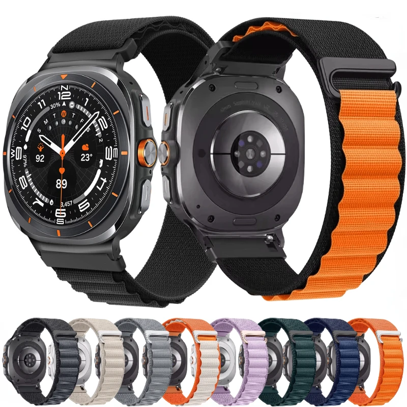 Alpine Loop Strap For Samsung Galaxy Watch Ultra 47mm Sports Comfortable Bracelet Wristband For Galaxy Watch 7 Ultra 47mm Belt
Alpine Loop Strap For Samsung Galaxy Watch Ultra 47mm Sports Comfortable Bracelet Wristband For Galaxy Watch 7 Ultra 47mm Belt