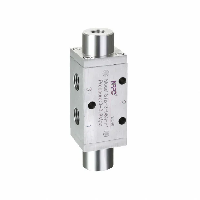 High Quality STB Series Stainless Steel Mechanical Valve 3-port NPT1/4 air pilot Type
High Quality STB Series Stainless Steel Mechanical Valve 3-port NPT1/4 air pilot Type