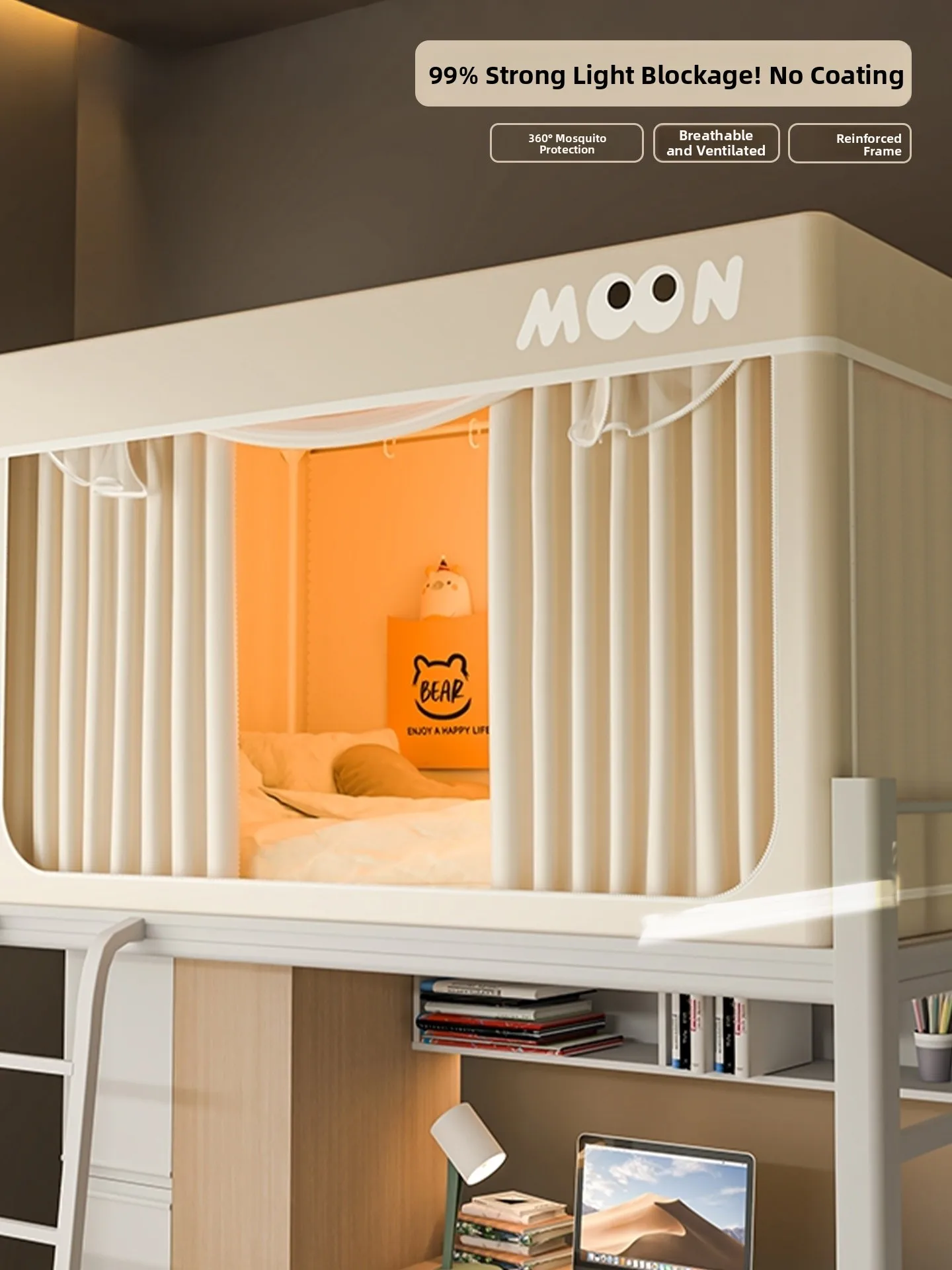 Unisex Dormitory Bed Curtain Mosquito Net Integrated Full Coverage Light Blocking Single Bed Student Dormitory Bedding Access...
Unisex Dormitory Bed Curtain Mosquito Net Integrated Full Coverage Light Blocking Single Bed Student Dormitory Bedding Access...