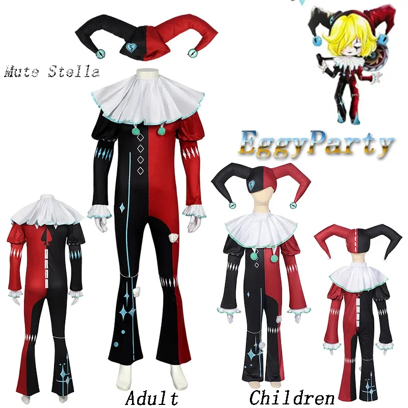 Игра EggyParty Mute Stella Косплей Костюм EggParty Платья Клоун Лолита Черный Красный Cos Милый Хэллоуин Рождество Cos Party
Игра EggyParty Mute Stella Косплей Костюм EggParty Платья Клоун Лолита Черный Красный Cos Милый Хэллоуин Рождество Cos Party