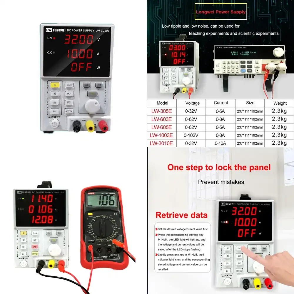 New Product 30v 10a Adjustable High Precision Bench Laboratory Dc power Supply With Charging
New Product 30v 10a Adjustable High Precision Bench Laboratory Dc power Supply With Charging