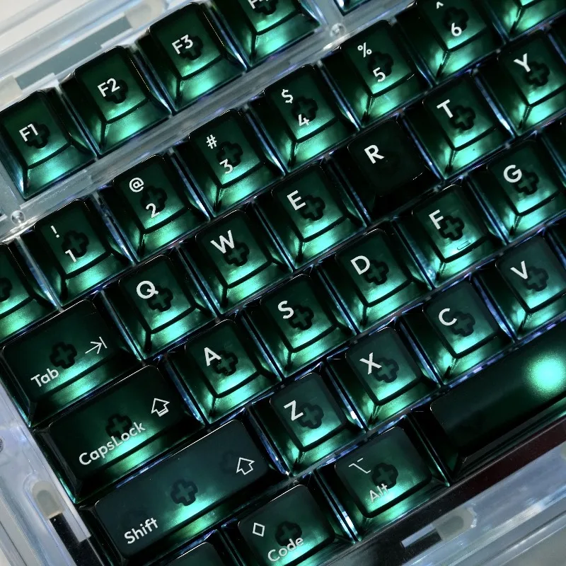 Gem Theme Keycaps Set PC Cherry Profile Custom Original Handmade Keycaps for Mechanical Keyboard WootingIQ Accessories Gift DIY