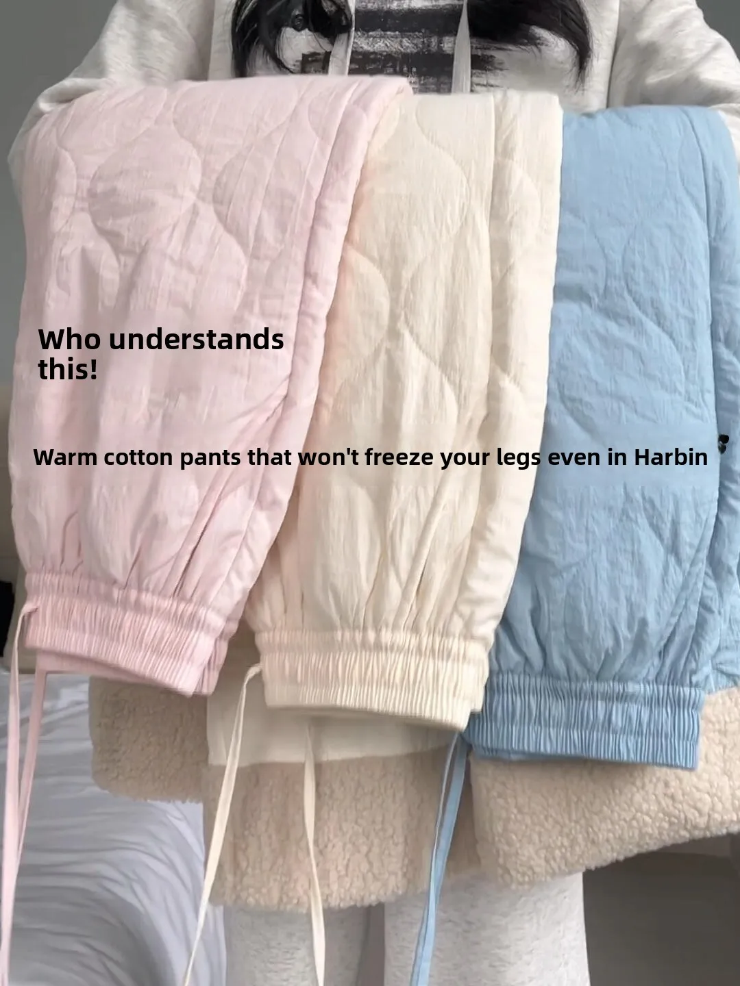 Pink Fleece Lined Wide Leg Pants Women's Autumn Winter Thickened Casual Skiing Cotton Trousers High Waist Long Pants
Pink Fleece Lined Wide Leg Pants Women's Autumn Winter Thickened Casual Skiing Cotton Trousers High Waist Long Pants