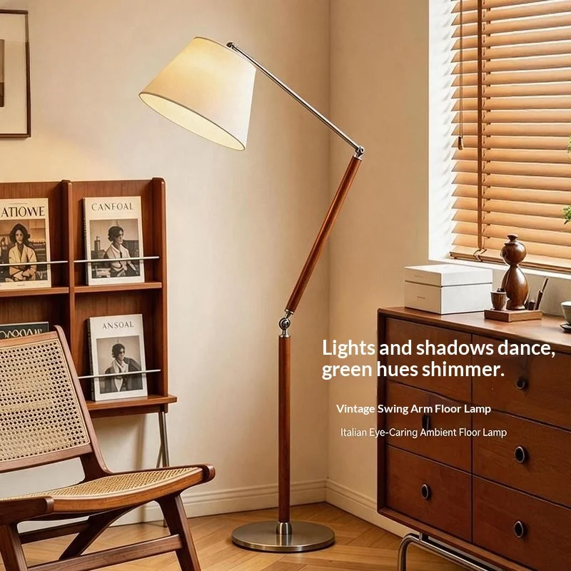 Mid Century Vintage New Solid Wood Fabric Arc Floor Lamp LED Ambient Reading Light Living Room Sofa Bedroom Home Decor Novelty
Mid Century Vintage New Solid Wood Fabric Arc Floor Lamp LED Ambient Reading Light Living Room Sofa Bedroom Home Decor Novelty