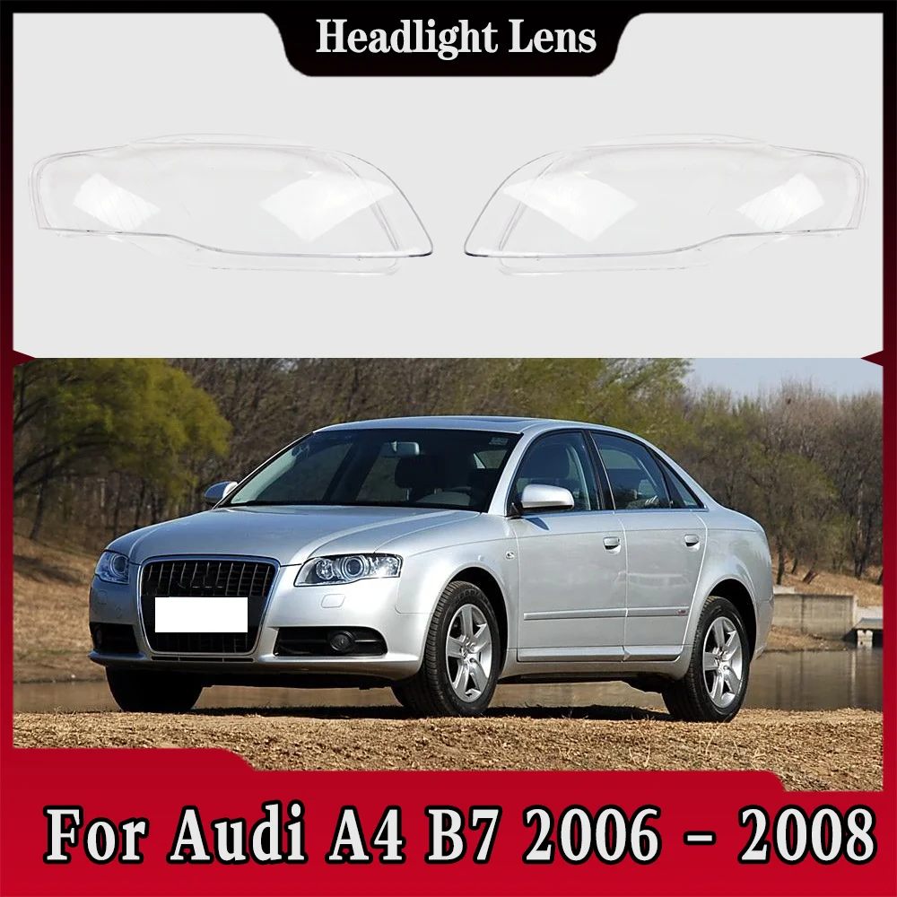 For Audi A4 B7 2006 2007 2008 Front Headlamp Cover Headlight Lens Transparent Shell Plexiglass Replace Original Lampshade
For Audi A4 B7 2006 2007 2008 Front Headlamp Cover Headlight Lens Transparent Shell Plexiglass Replace Original Lampshade