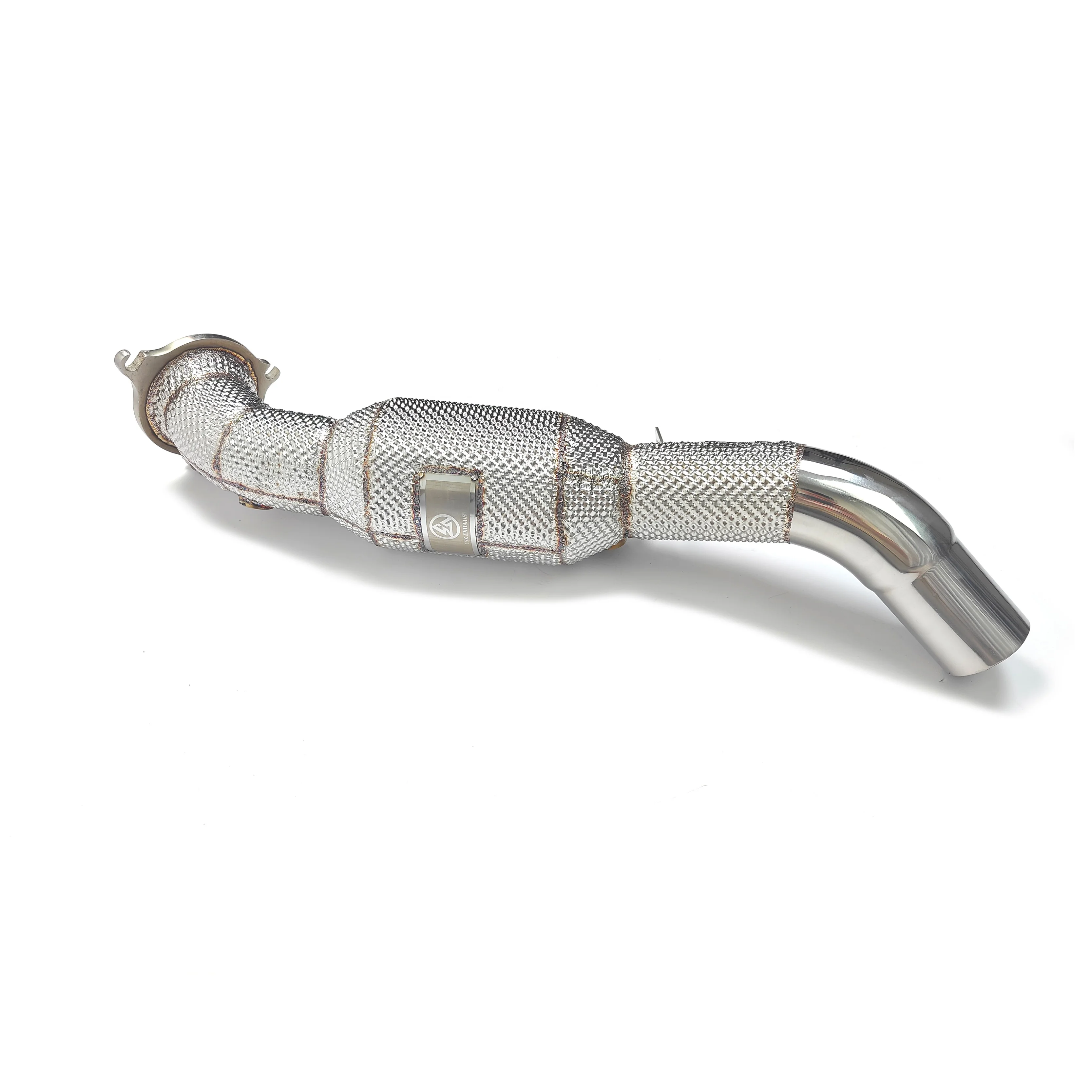 CSZ High Quality Catted Downpipe for Jaguar XE XF XJ 2.0T Ss304 Performance Exhaust with Heat Shield
CSZ High Quality Catted Downpipe for Jaguar XE XF XJ 2.0T Ss304 Performance Exhaust with Heat Shield