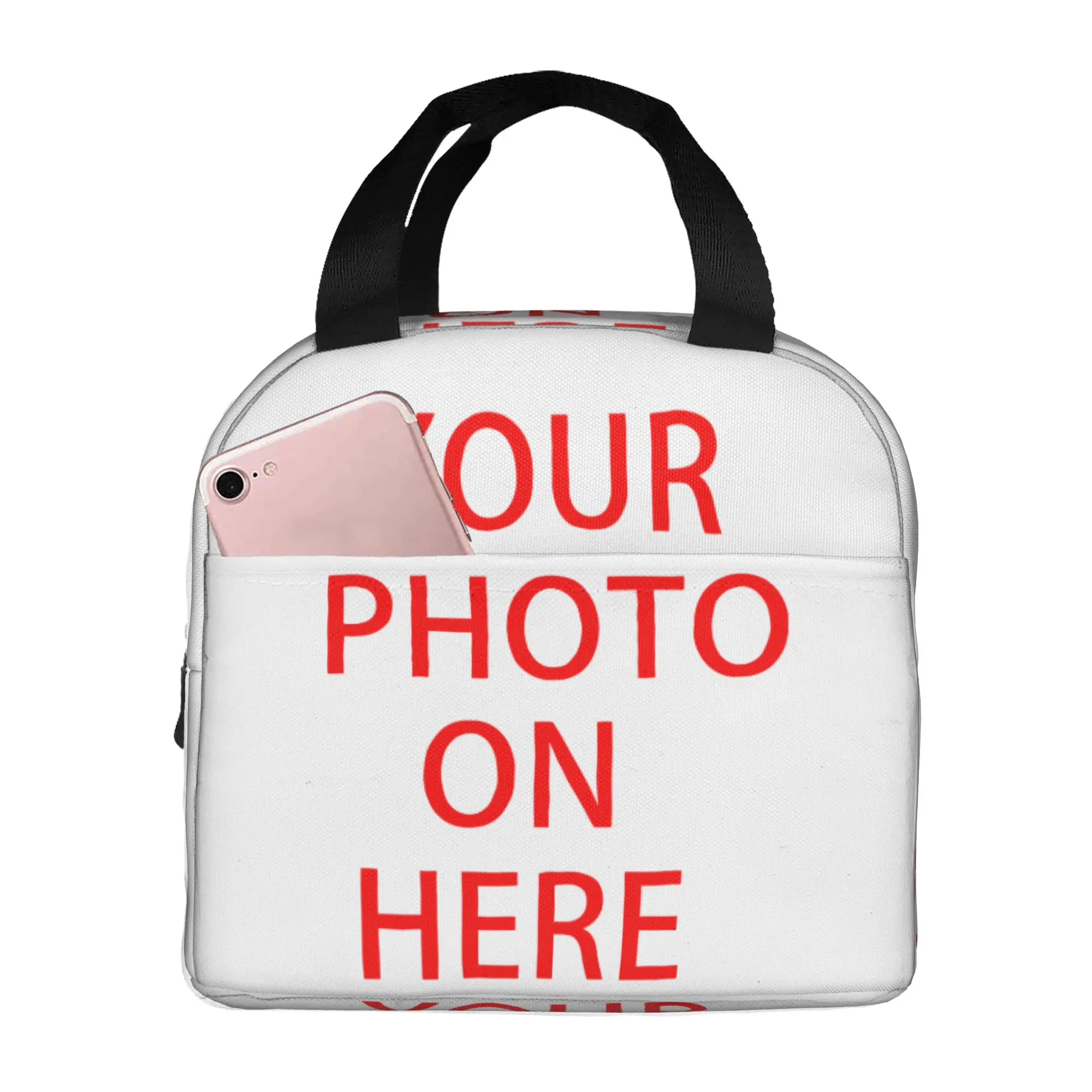 Custom DIY Logo Portable Lunch Boxes Waterproof Customized Photo Print Thermal Cooler Food Insulated Lunch Bag School Student
Custom DIY Logo Portable Lunch Boxes Waterproof Customized Photo Print Thermal Cooler Food Insulated Lunch Bag School Student