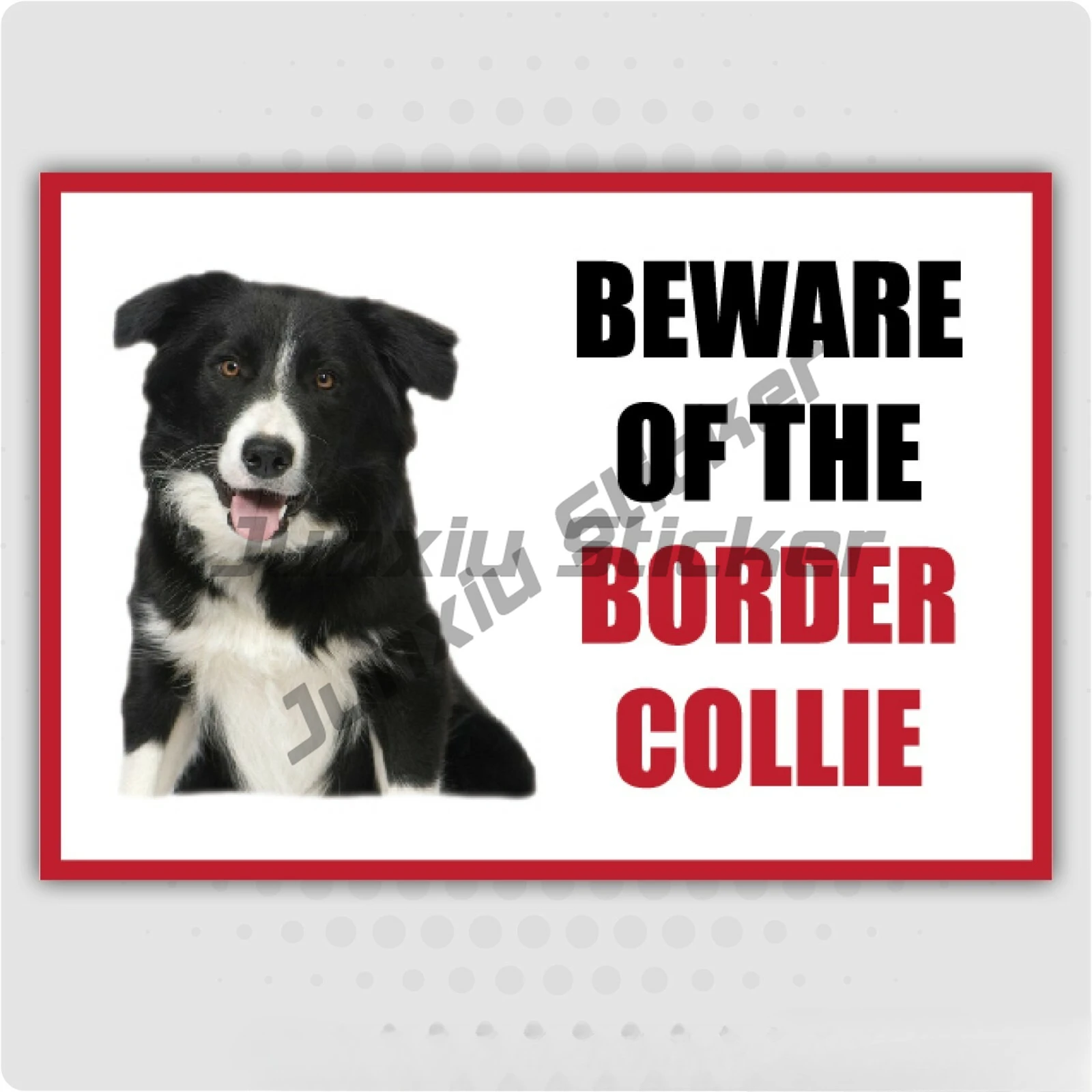 Funny Beware of The BORDER COLLIE Dog Vinyl Car Van Decal Sticker Pet Lover
Funny Beware of The BORDER COLLIE Dog Vinyl Car Van Decal Sticker Pet Lover