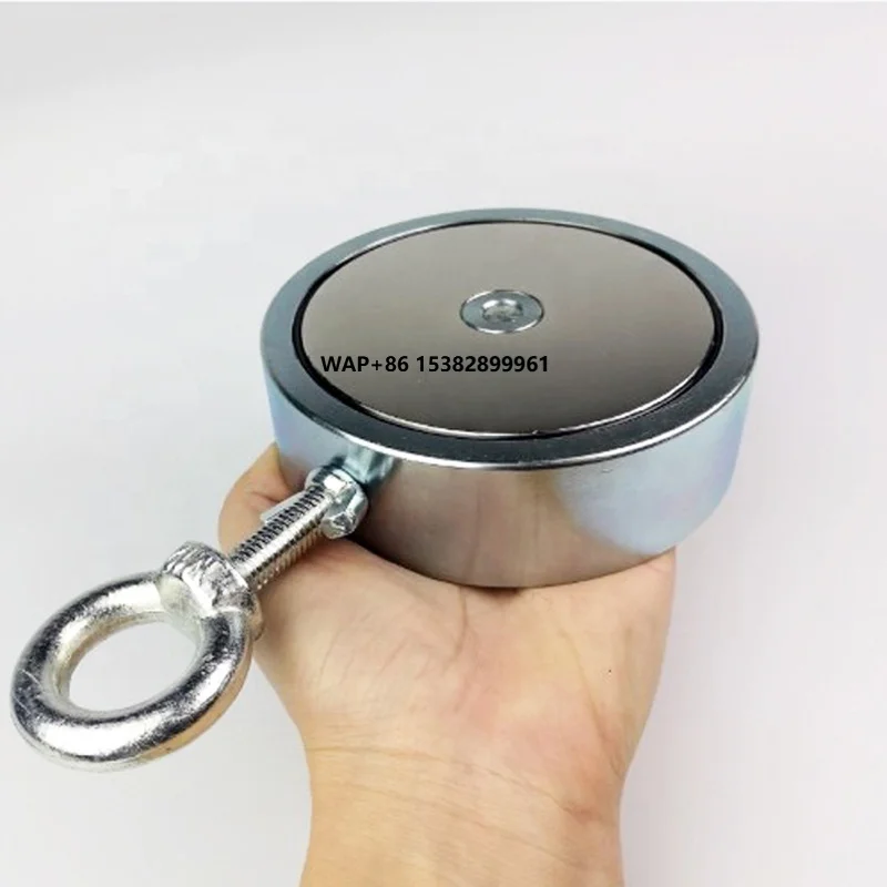 1000 kg neodymium pot magnet fishing magnet, with countersunk NdFeB industrial magnet permanent box, tool box pot/cup shape
1000 kg neodymium pot magnet fishing magnet, with countersunk NdFeB industrial magnet permanent box, tool box pot/cup shape