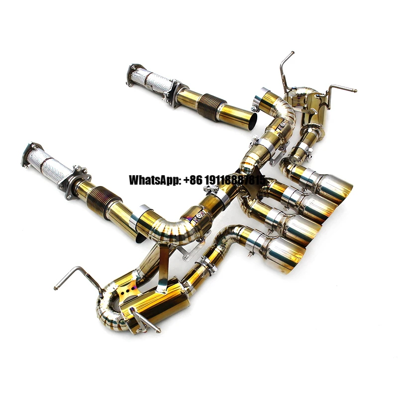 ODM Titanium Catback Exhaust Pipe for Chevrolet CORVETTE C8 Z06 2019-2025 Engine Downpipe
ODM Titanium Catback Exhaust Pipe for Chevrolet CORVETTE C8 Z06 2019-2025 Engine Downpipe