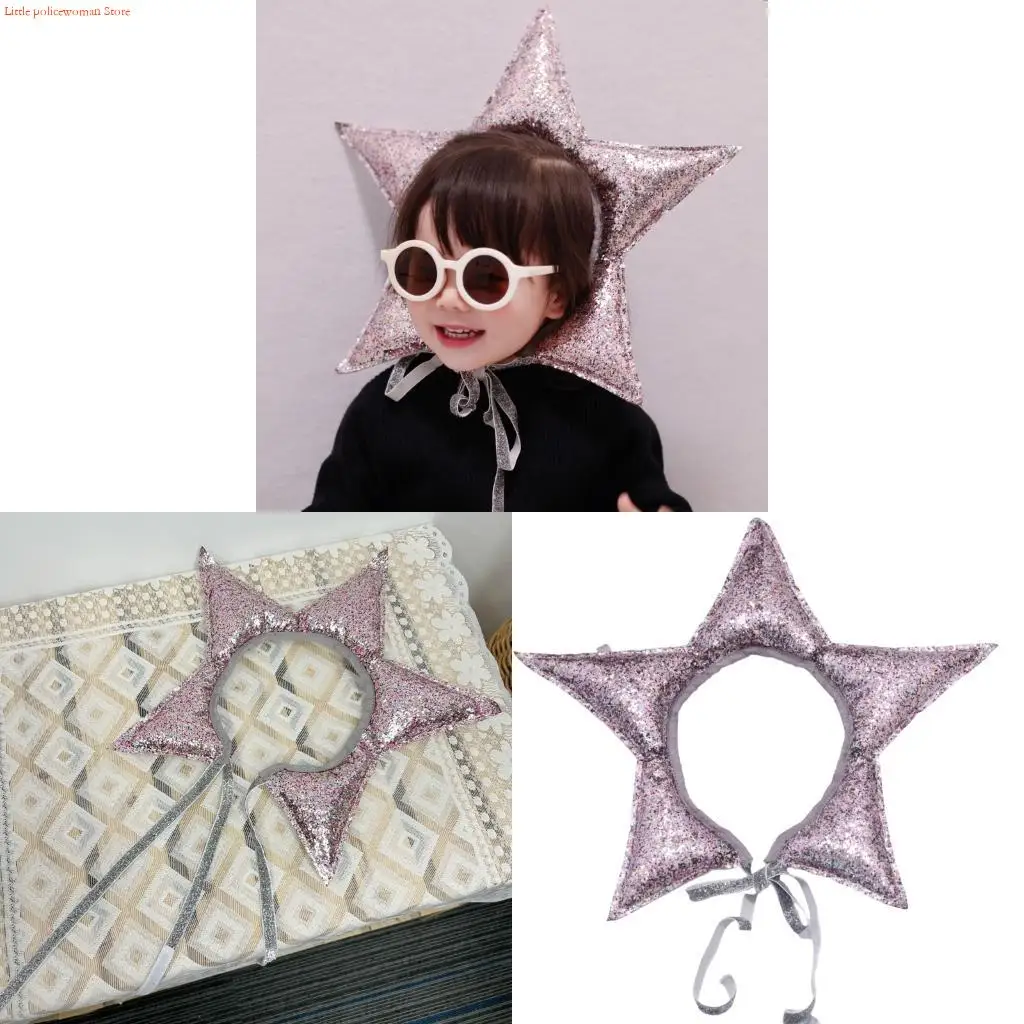 F92D Детские сценические аксессуары для волос со звездным дизайном Cotusme Головной убор для праздничных вечеринок Сценические
F92D Детские сценические аксессуары для волос со звездным дизайном Cotusme Головной убор для праздничных вечеринок Сценические