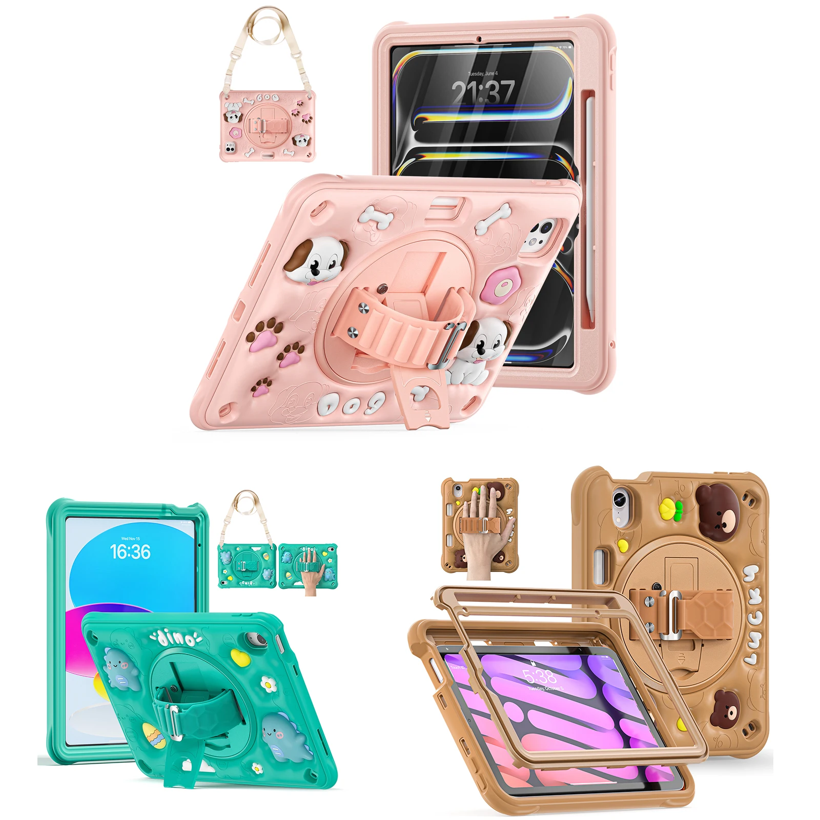 Cute Cartoon Case for iPad 11 2025 A16 Kids Tablet Cover For iPad 10 10.9 2022 Air 6th 11" 2024 Air 11 2025 M3 Pro11 2018 Funda
Cute Cartoon Case for iPad 11 2025 A16 Kids Tablet Cover For iPad 10 10.9 2022 Air 6th 11" 2024 Air 11 2025 M3 Pro11 2018 Funda