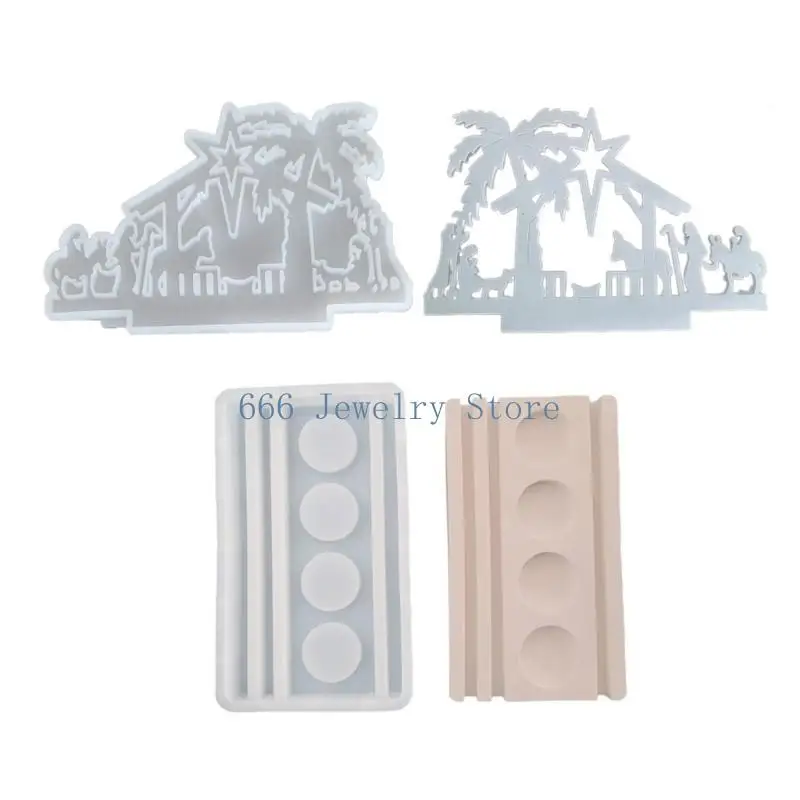 F2TD Resin Molds Coconut Tree Player Candlestick Mould Scented Holder Mould
F2TD Resin Molds Coconut Tree Player Candlestick Mould Scented Holder Mould